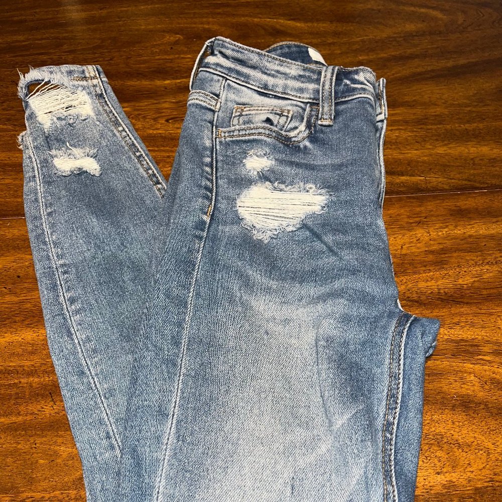 Buckle Bridge by GLY Size 22 High Rise Ankle Skinny Jean